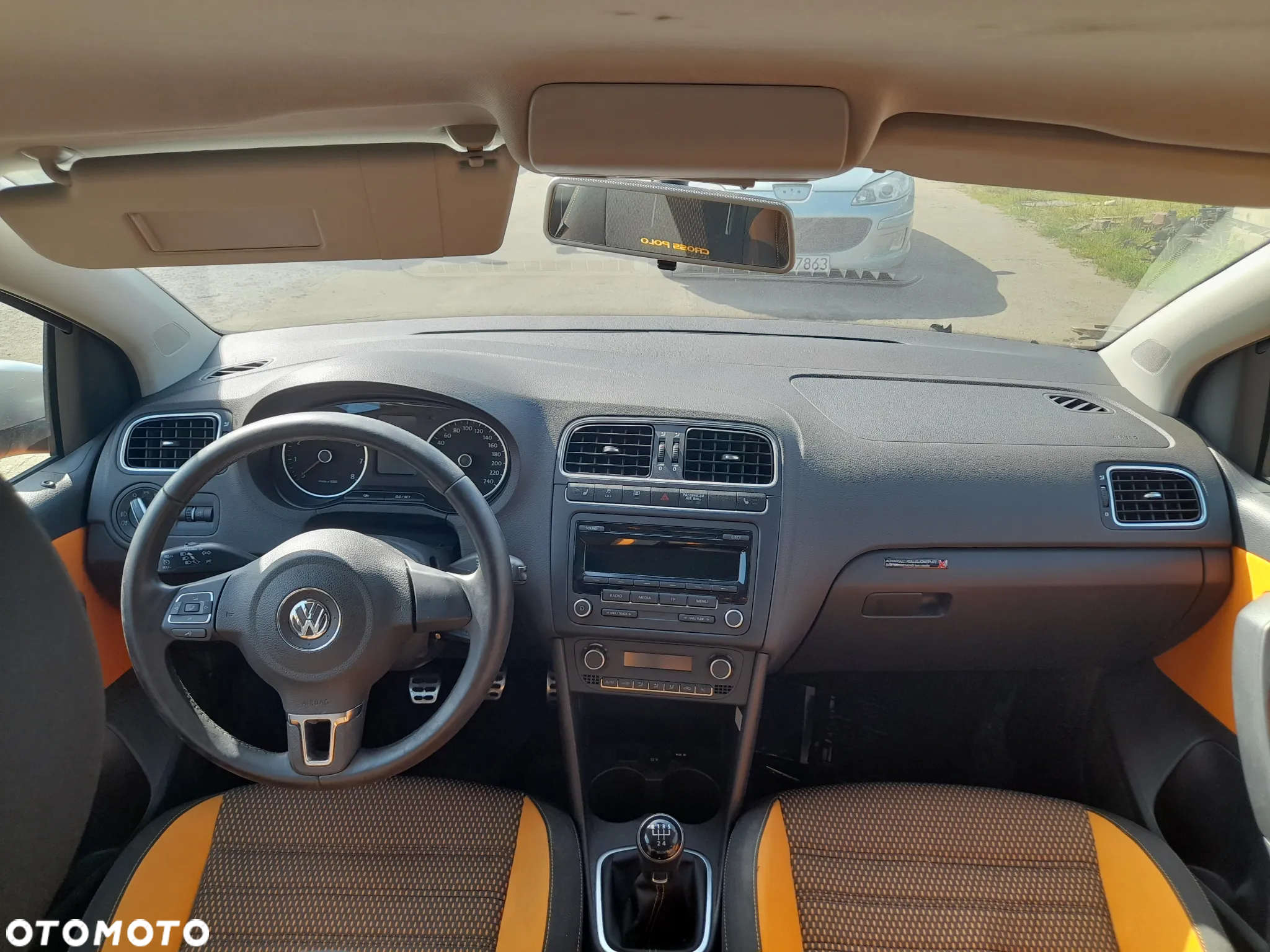 VW POLO V 6R PULPIT DESKA ROZDZIELCZA KONSOLA AIRBAG PASAŻERA - 26