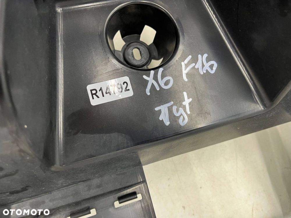 Ślizg BMW X6 F16 14-19r. tylne środkowe mocowanie wspornik zderzaka absorber belka 7349374 - 14