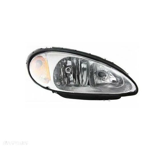Far Chrysler PT Cruiser (PT), 06.2000-11.2005, partea Dreapta, TYC, Tip=USA; tip bec HB3A+HB4A+PY27/7W; manual; cu dulie bec; halogen - 1