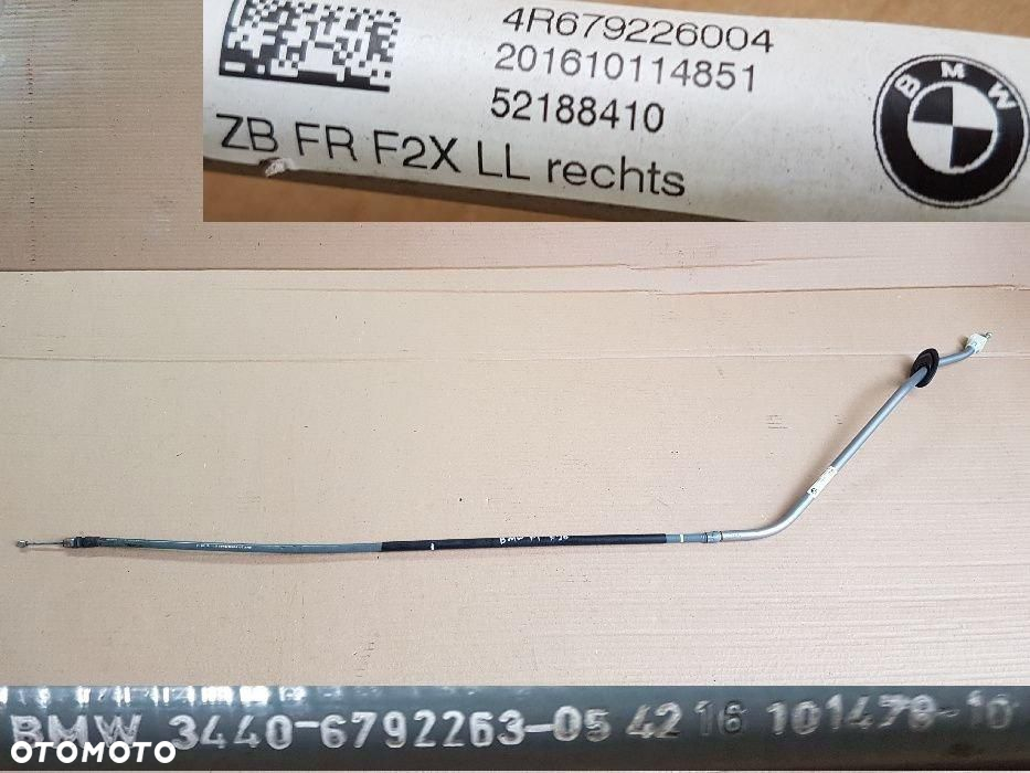 BMW 1 120 F20 f21 LIFT linka linki hamulcowe ręcznego oryginał - 5