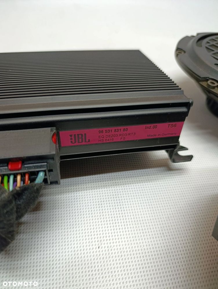 307 CC głośnik głośniki komplet JBL plus wzmacniacz stan bdb LIFT 307 HB SW 307CC Peugeot 96 482 780 80, 96 337 782 80 - 3