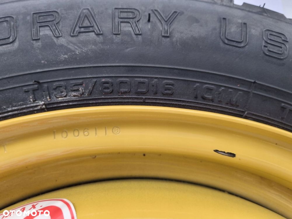 KOŁO DOJAZDOWE Subaru Impreza Legacy IV dojazdówka 135/80 D16 R6 5x114.3 - 15
