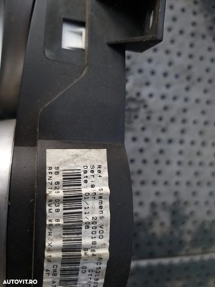 Ceasuri bord benzina peugeot 207 wa wc 9882903880 - 2