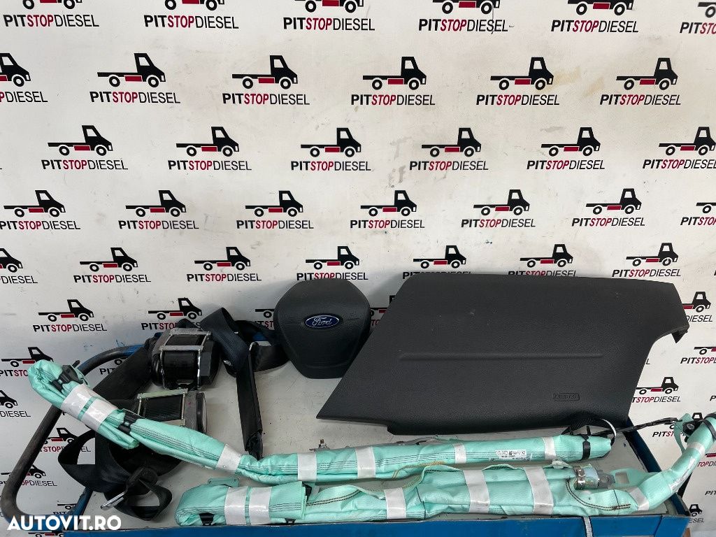 Plansa bord kit airbag ford transit tourneo custom 2012 2013 2014 2015 2016 2017 2018 2019 2020 2021 - 1