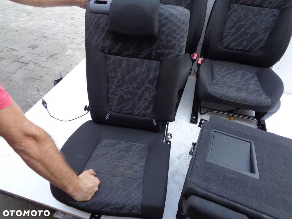 FOTELE SIEDZENIA MATERIAŁ KOMPLET PEUGEOT 3008 I - 7