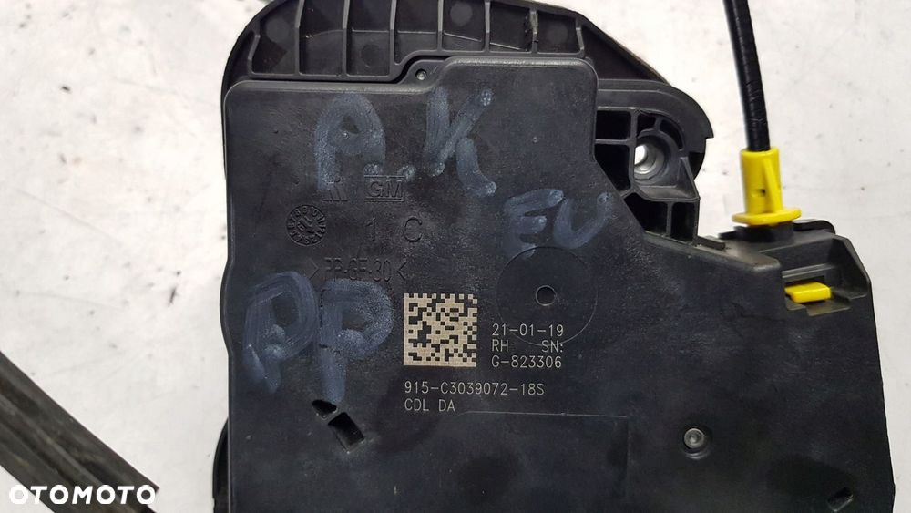 zamek drzwi prawy przód Opel Astra K - 6