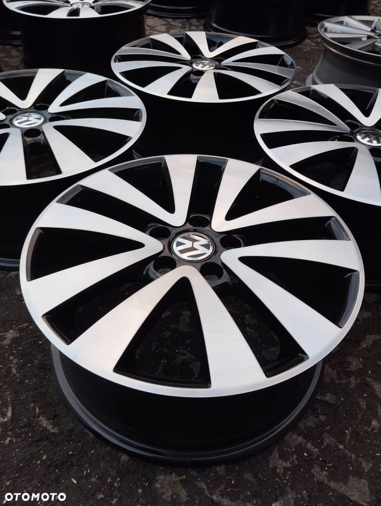 FELGI ALU 5X112 17 GOLF 5 6 7 OE TOURAN CADDY JETTA - 4