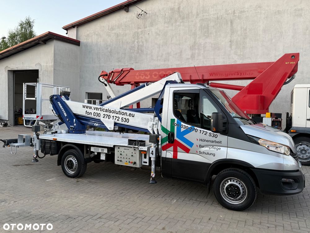 Iveco Podnośnik Koszowy Zwyżka 25 Metrów 12 w Bok! Multitel MX250 UDT!! 14tys Km 1200Mth! Jak Wumag Ruthamnn Gsr - 4