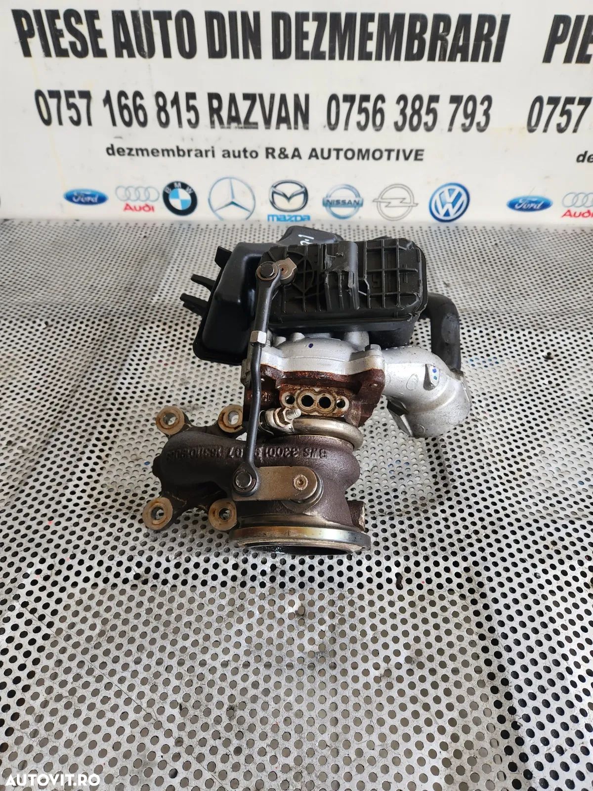 Turbo Turbina Turbosuflanta Skoda Karoq Kamiq Fabia Seat Ateca UP 1.0 Benzina TSI TFSI Motor DKR DB - 1