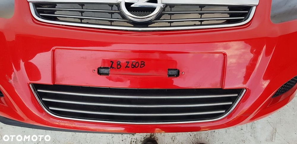 zderzak przód grill Opel Zafira B lift - 6
