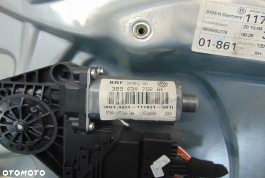 VOLKSWAGEN PASSAT B5 LIFT KOMBI 3B9639752BF1.9TDI PODNOŚNIK SZYBY ELEKTRYCZ - 2