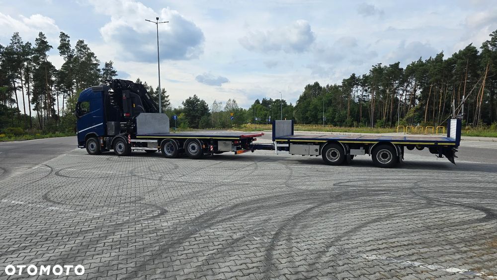 Volvo FH460 8x2 HIAB 1055 + JIB + Trailer - 9