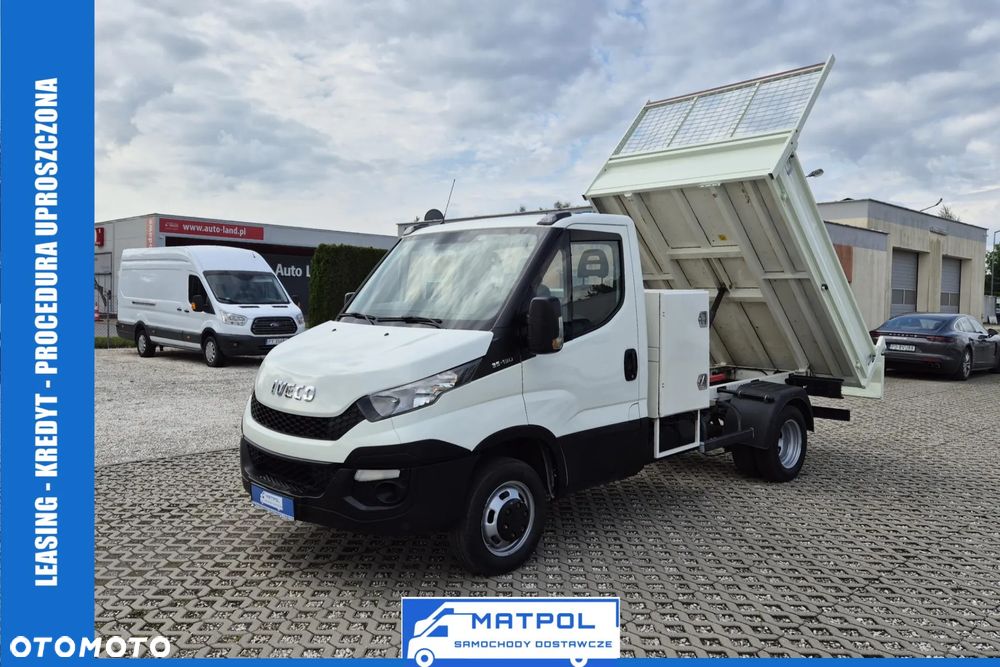Iveco Daily 35C13, wywrotka JPM, bliźniaki, klima