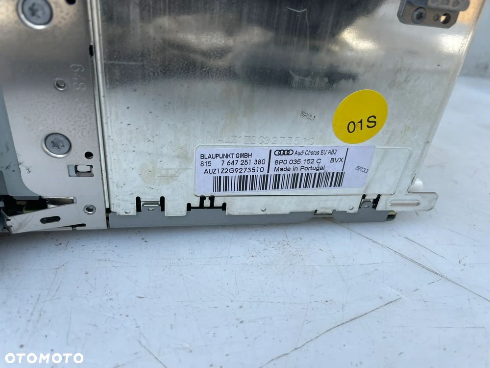 RADIO CHORUS 2 DIN AUDI A3 8P 8P0035152C - 4
