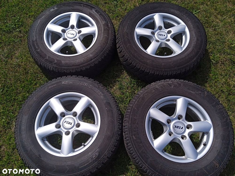 felgi aluminiowe 5x139,7 Kia Sorento opony zimowe 225/75 R16 - 1