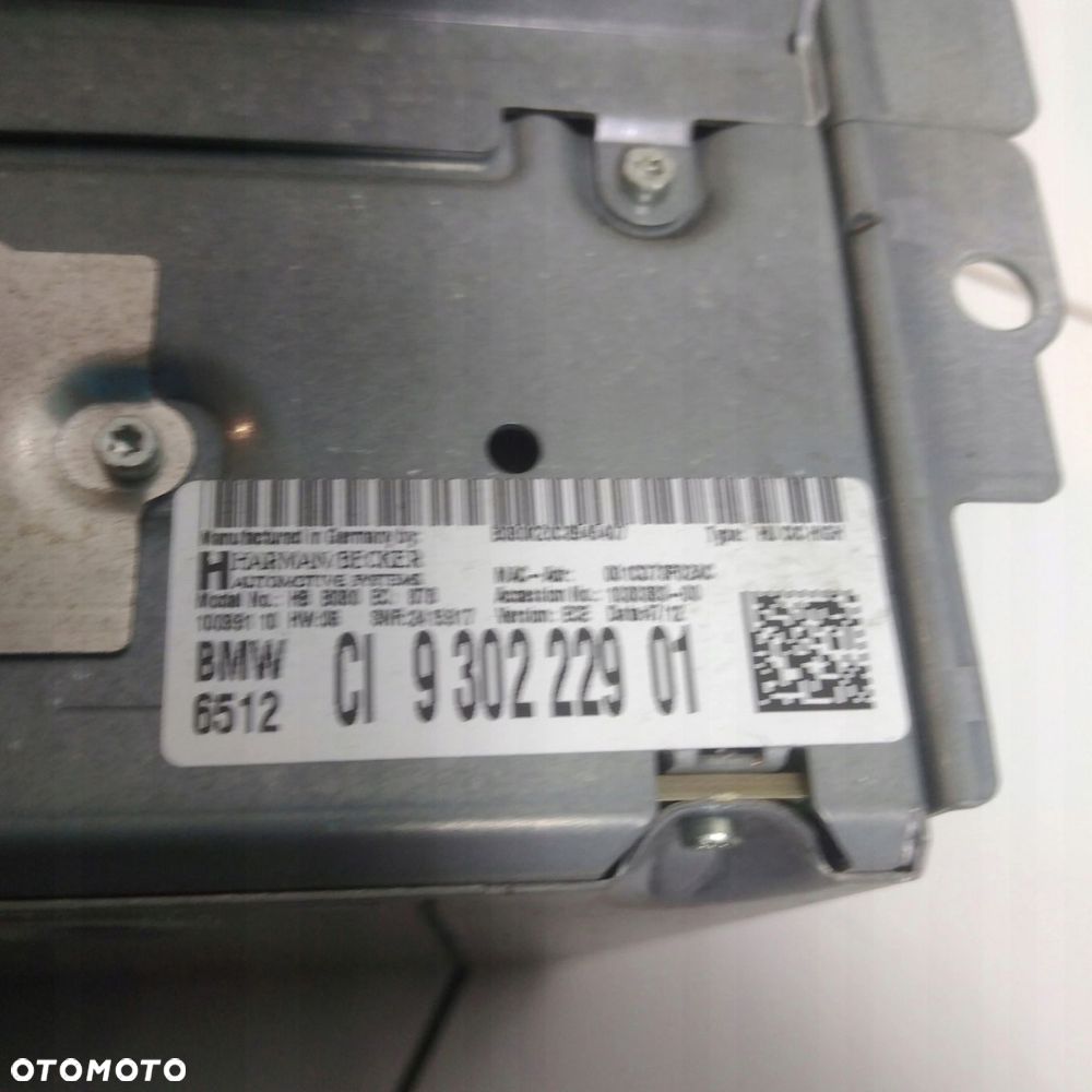 nawigacja cic bmw f20 9302229 - 4