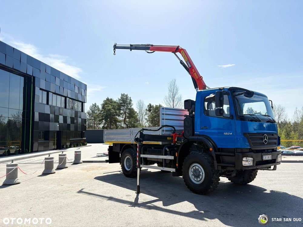 Mercedes-Benz AXOR 1824 4x4 PALFINGER PK 8500 HDS Żuraw - 9