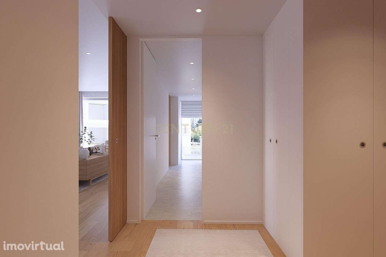 Condomínio do Sobreiro | T3 com 135m2 em Matosinhos, Senhora da Hora, - Grande imagem: 4/33