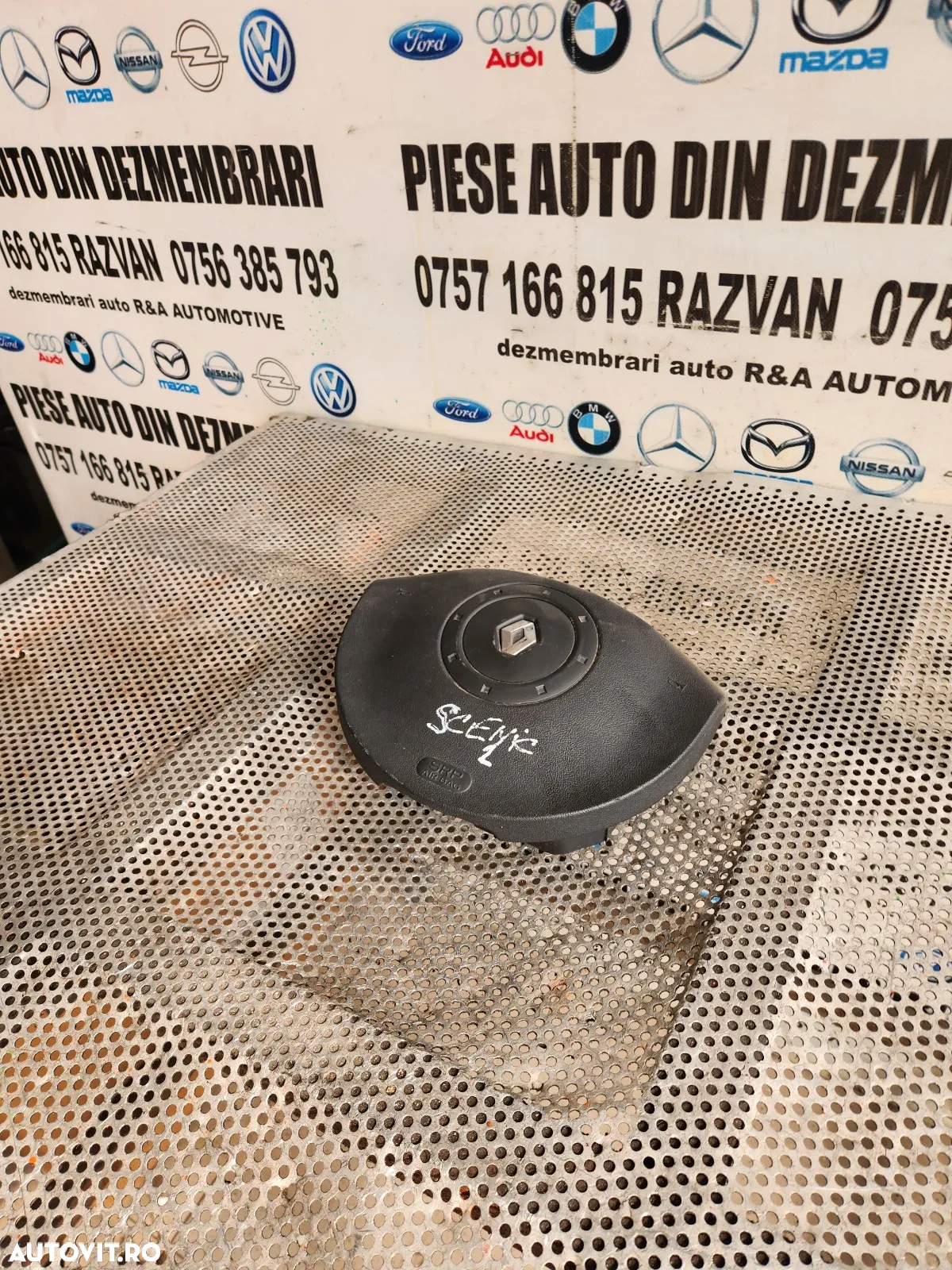 Airbag Volan Renault Scenic 2 Megane 2 - Dezmembrari Arad - 4