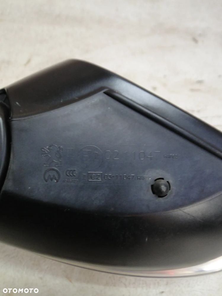 PEUGEOT 208 I LUSTERKO PRAWE CHROM 6+3 PIN 9 PIN EUROPA - 9