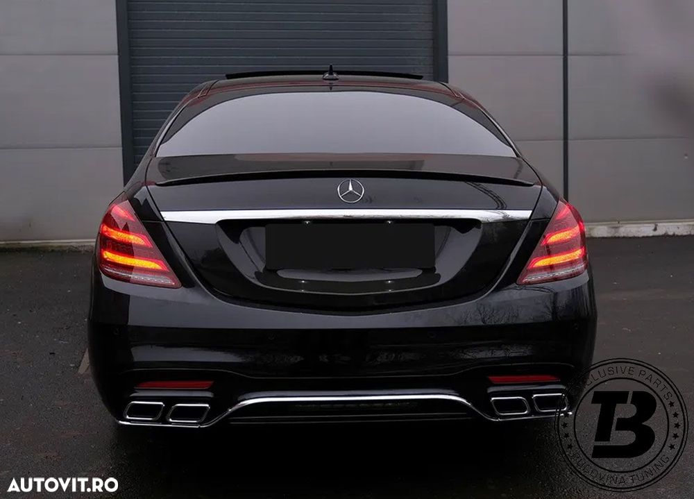 Pachet Exterior compatibil cu Mercedes S Class W222 S63 Design - 21