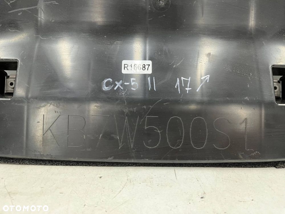 Osłona pod zderzak Mazda CX-5 CX5 II 2 17r.- przednia płyta dolna podwozia pod silnik KB7W500S1 - 10