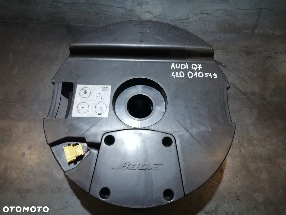 GŁOŚNIK NISKOTONOWY SUBOOFER BOSE 4L0010549 Audi Q7 4L - 2