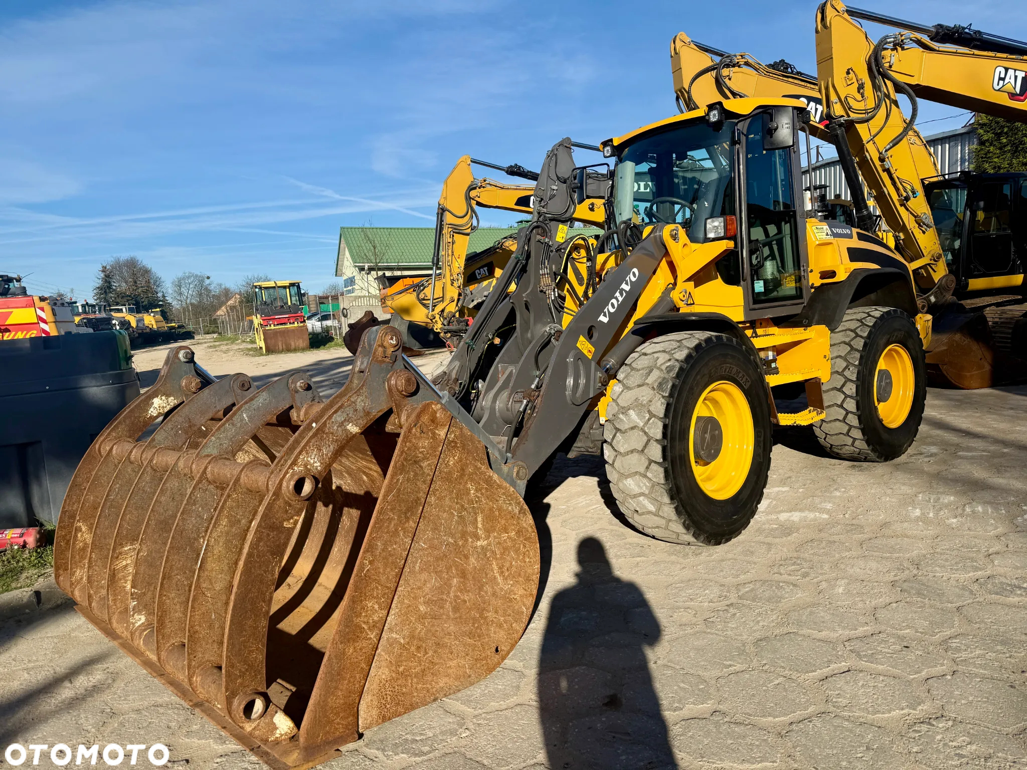 Volvo ładowarka kołowa L45G TP dociskacz, dodatkowe linie, centralne smarowanie - 8