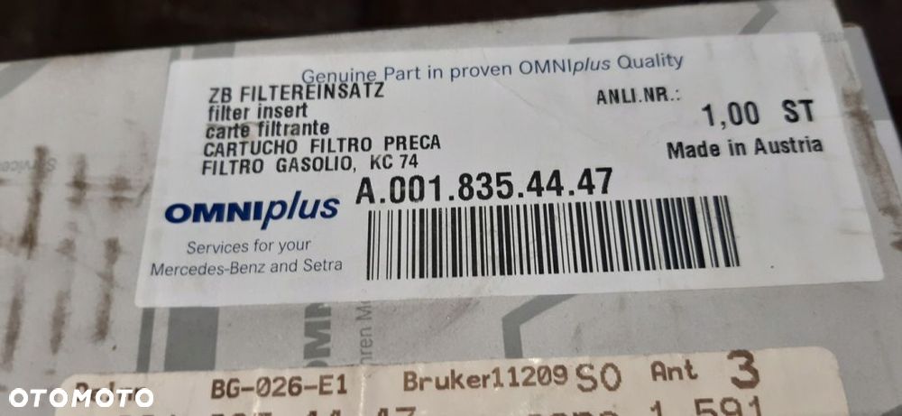 Mercedes Filtr A0018354447 - 3