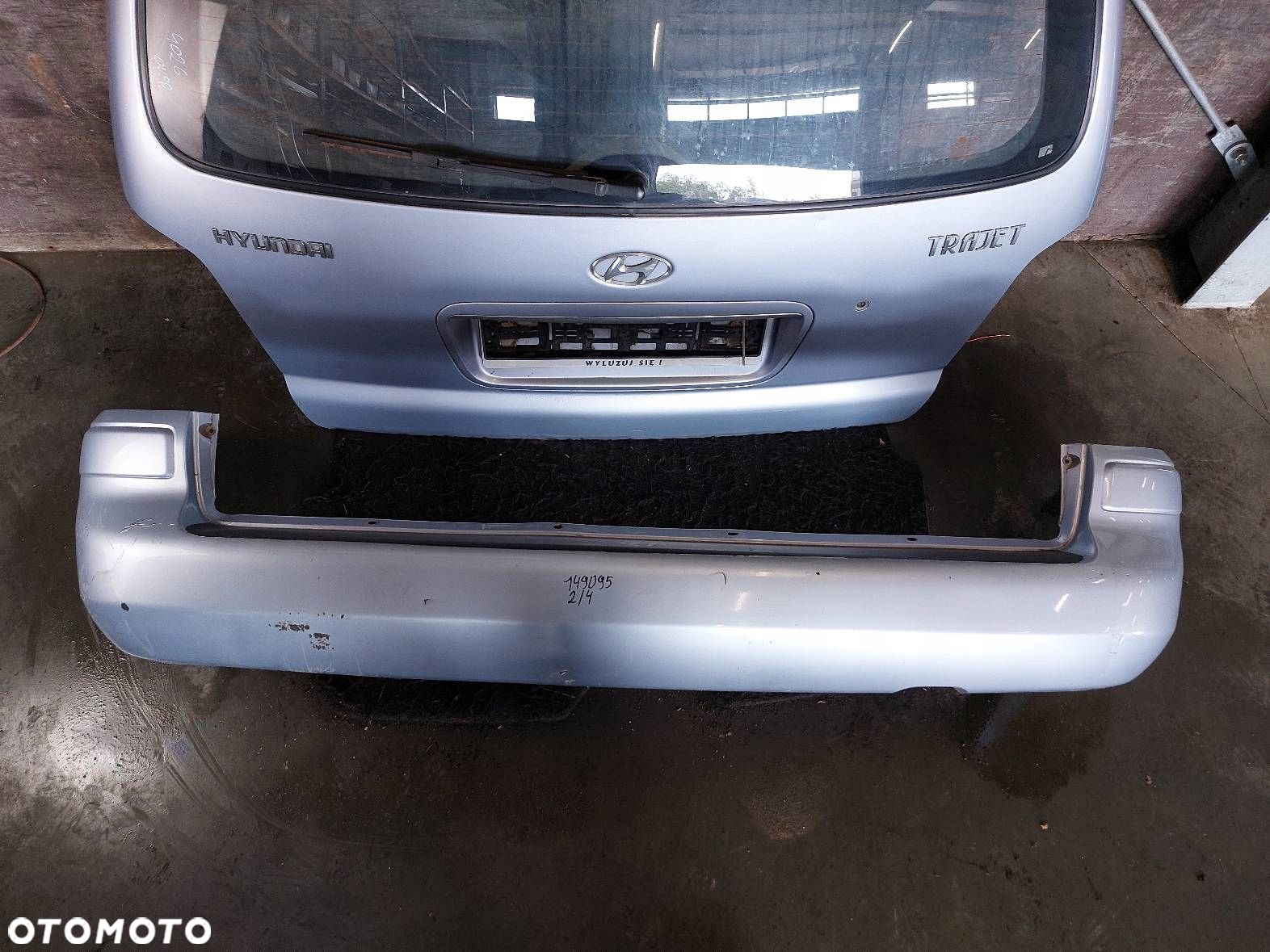 KOMPLETNY TYŁ KLAPA ZDERZAK LAMPA TYŁ HYUNDAI TRAJET I FL SI - 10