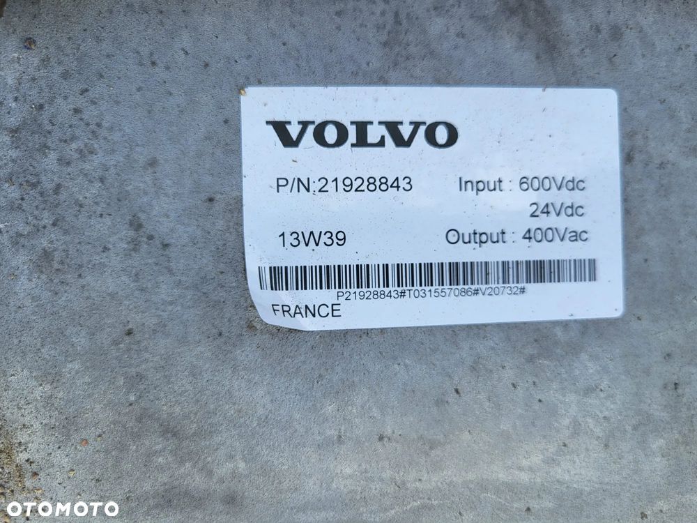 Kompletny system hybrydowy Volvo – akumulator HV, BDU, przetwornica, wiązka, BDU – NOWE - 9