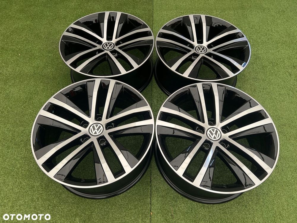 KOMPLET FELG FELGI VW VOLKSWAGEN 7N0 TOURAN SHARAN PASSAT TIGUAN 18 ET35 - 4