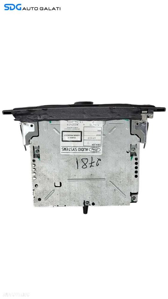 Unitate Radio CD Player Ford Focus 2 2004 - 2010 Cod 10R-021645 3S7T-18C815-AD [L7429] - 7