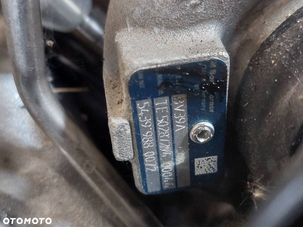 SILNIK DIESEL POMPKI TURBO TOURAN I 1.9 TDI BLS 038130073BN 54399880072 - 2