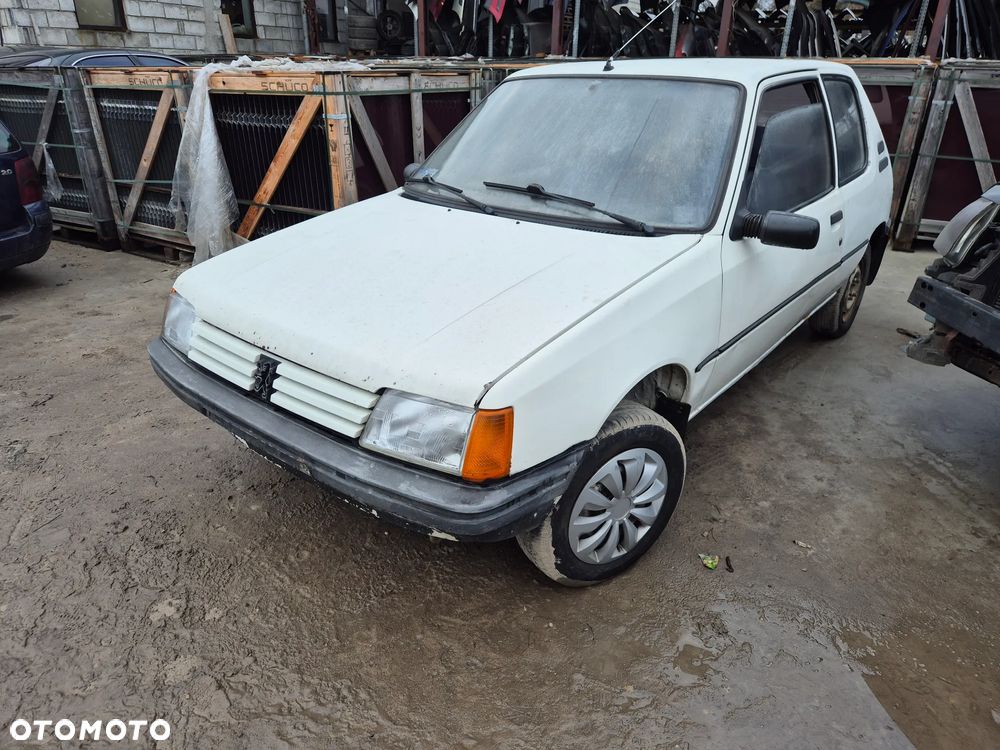 PEUGEOT 205 maska pokrywa silnika klapa bagażnika zderzak lampa reflektor pas przedni stop lampy halogeny