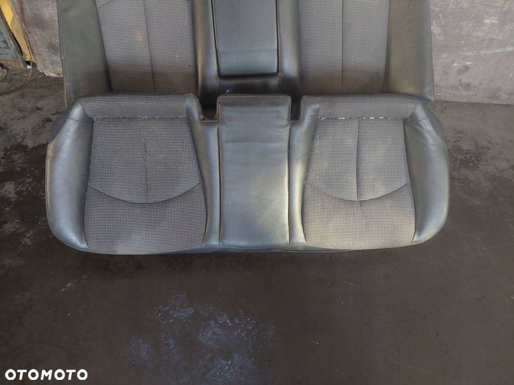 FOTELE KOMPLET LEWY PRAWY KANAPA TYŁ MERCEDES W211 SEDAN PÓŁSKÓRA - 2