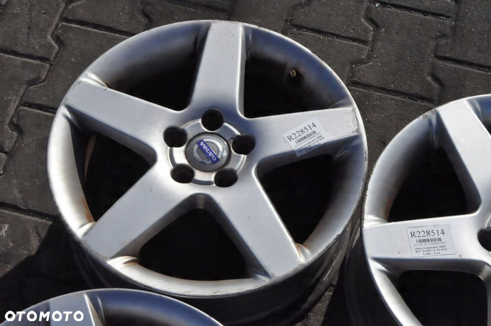VOLVO C30 S40 V50 FELGI ALUMINIOWE R17 7J 5X108 ET 52.5 30671415 - 5