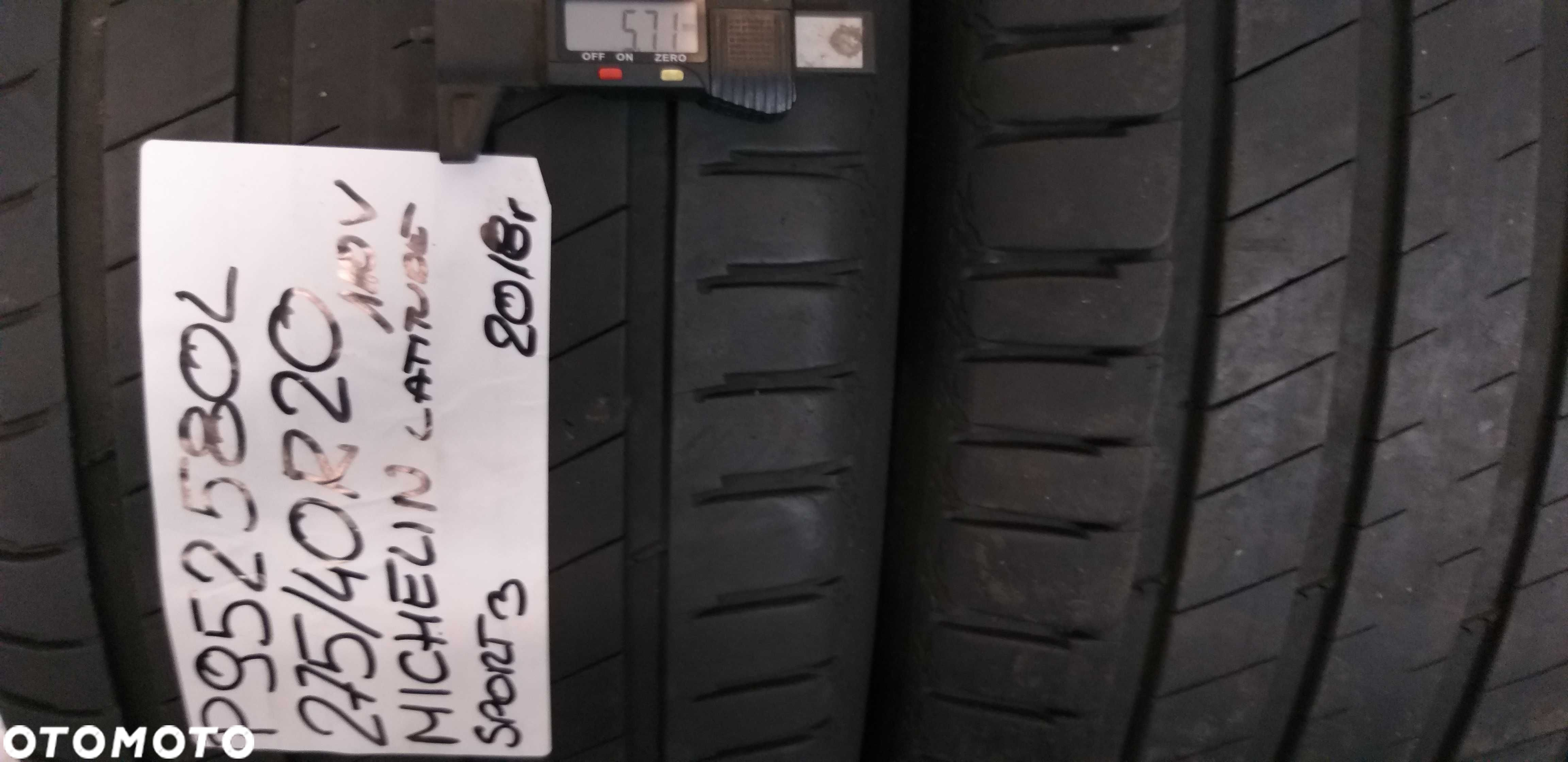 P952580L Para 275/40R20 110V Michelin Latitude Sport3 2018rok - 2