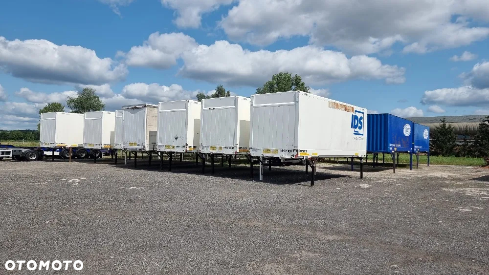 Krone 13.500zł netto KONTENER 7.82M BDF ZABUDOWA  DHL STALOWY ZAMYKANY ROLETĄ MOŻLIWOŚĆ TRANSPORTU ST.BDB - 9