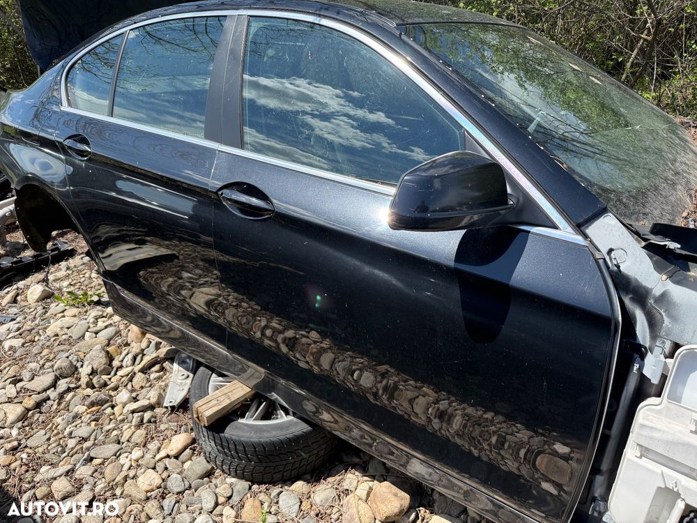 Piese caroserie BMW F10: Portiere, Portbagaj, Geamuri (Culoare 475 Black Sapphire) vopsea originală - 7