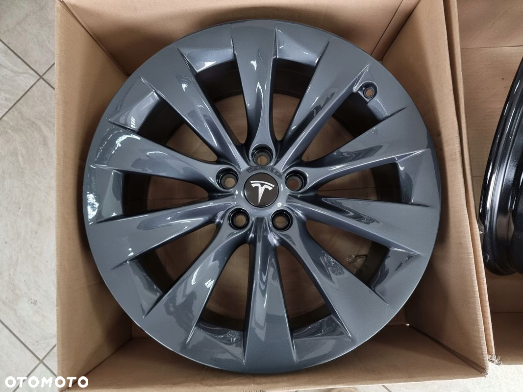 Grafitowe Felgi Aluminiowe Tesla Model X 2015, 2021/20 Cali Czujniki - 4
