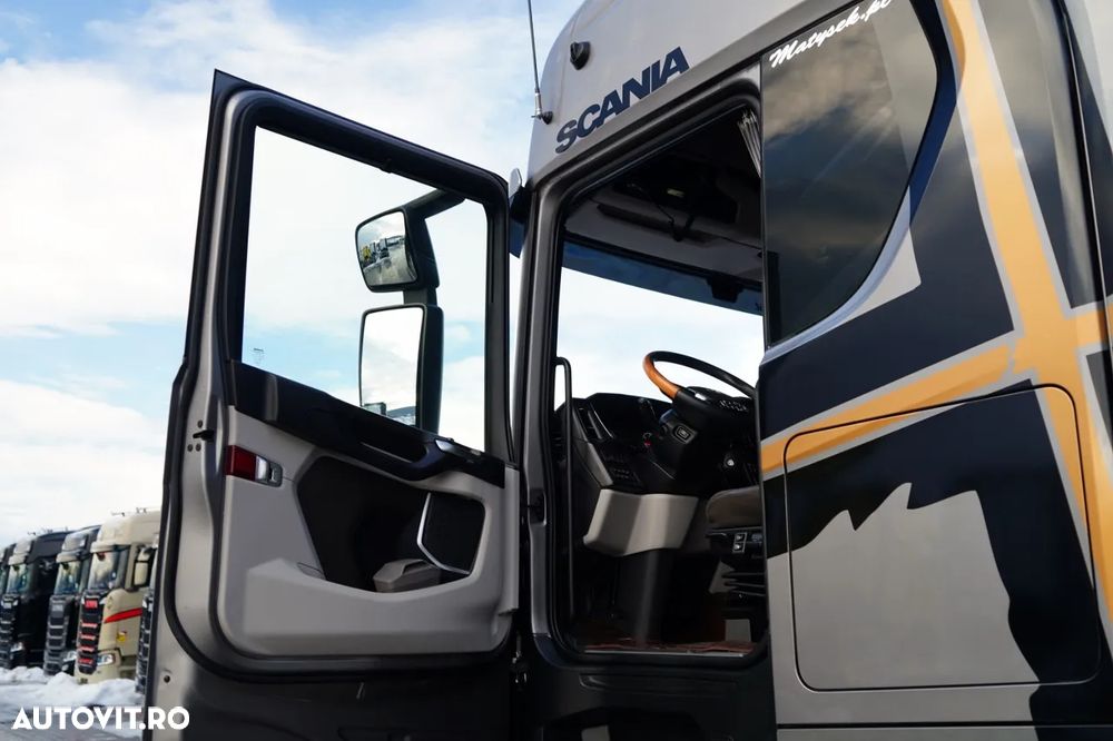 Scania S 500 / RETARDER / I-PARK COOL / JANTE DIN ALIAJ / PIELE / ANVELOPE 100% - 23