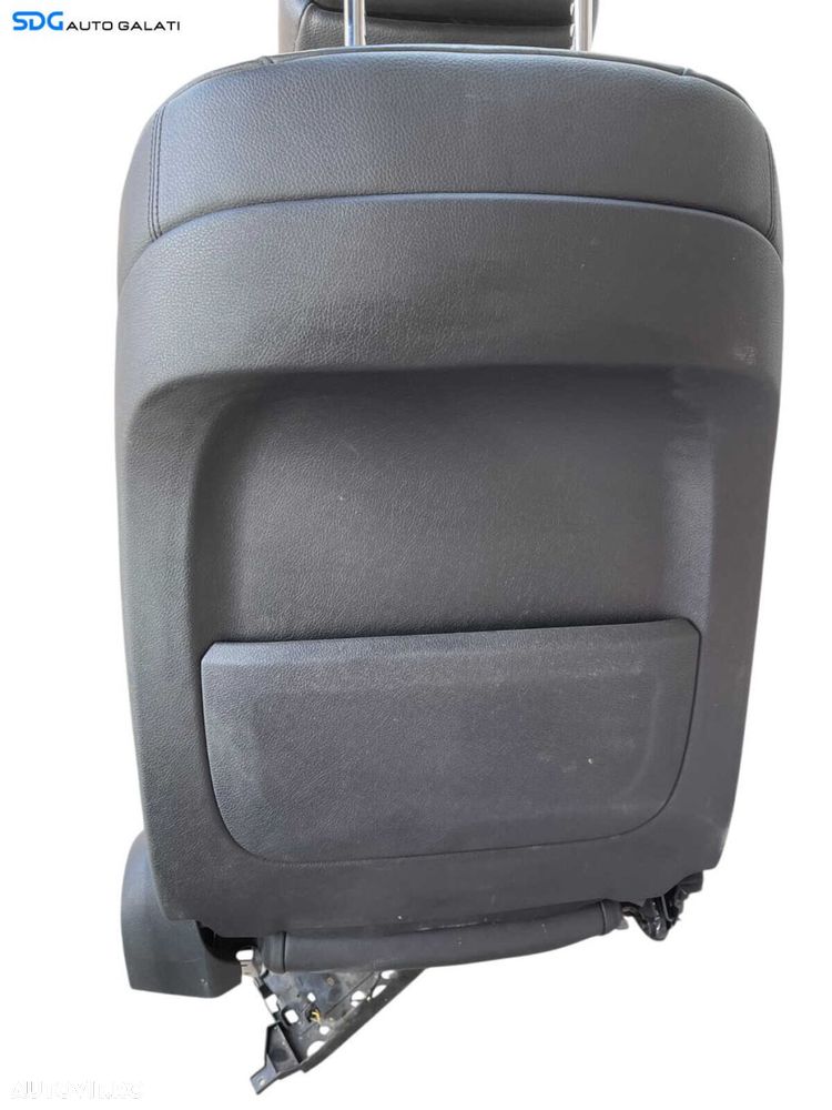 Scaun Piele Neagra cu Incalzire Stanga Fata Sofer BMW Seria 5 F10 F11 2009 - 2017 Cod 52107234966 52107266345 52109144893 52107230648 [B4800] - 12