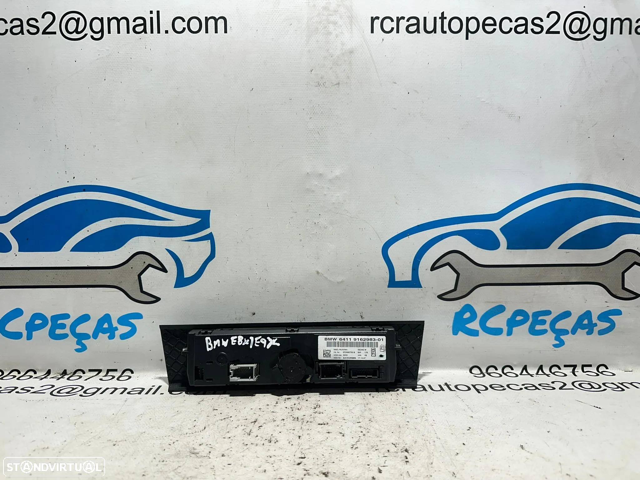 .Climatronic Sofagem Digital Ar Condicionado AC BMW Serie 1 E81 3 Portas E82  E88 E87 5 Portas Serie 3 E90 Sedan E91 Carrinha E92 Coupe E93 Cabrio - 5