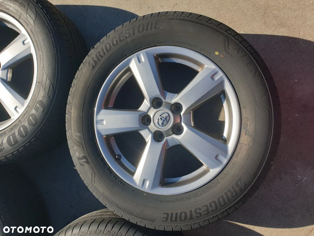 Koła Felgi Aluminiowe Opony Lato Bridgestone Toyota Rav-4 III 225/65 R17 - 4