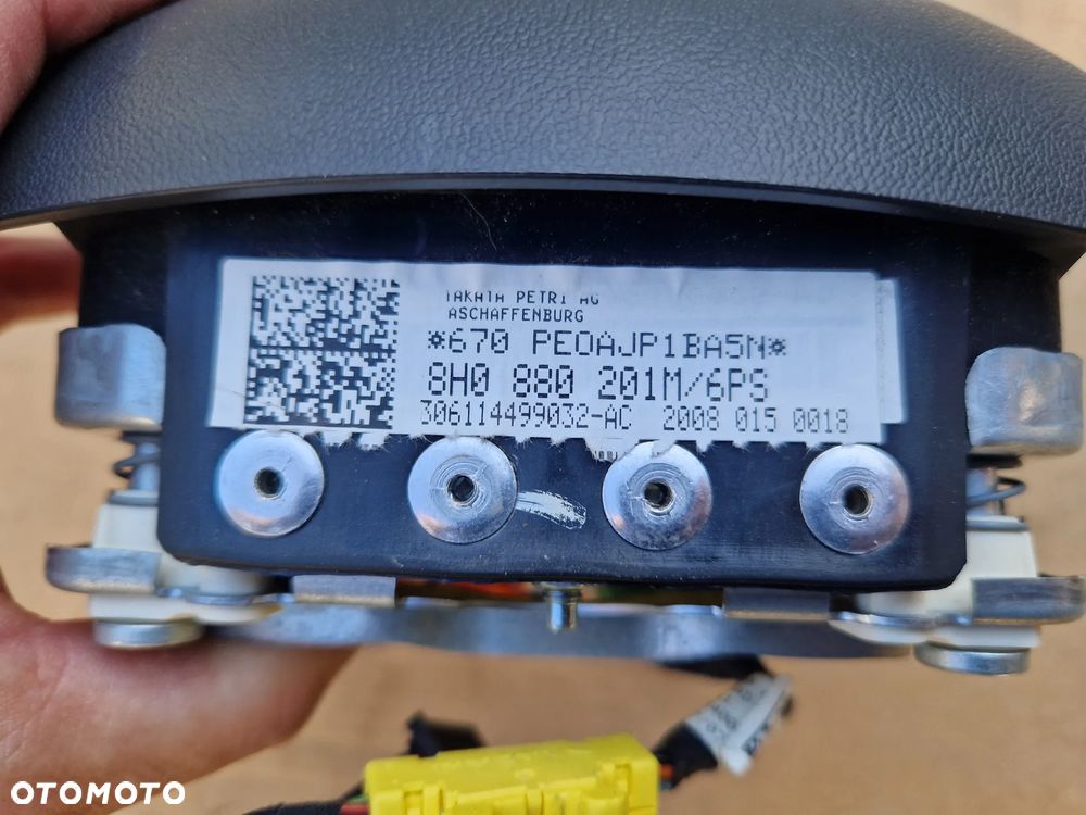 Audi A4 S4 B7 CABRIO poduszka kierownicy AIRBAG 8H0880201M - 6