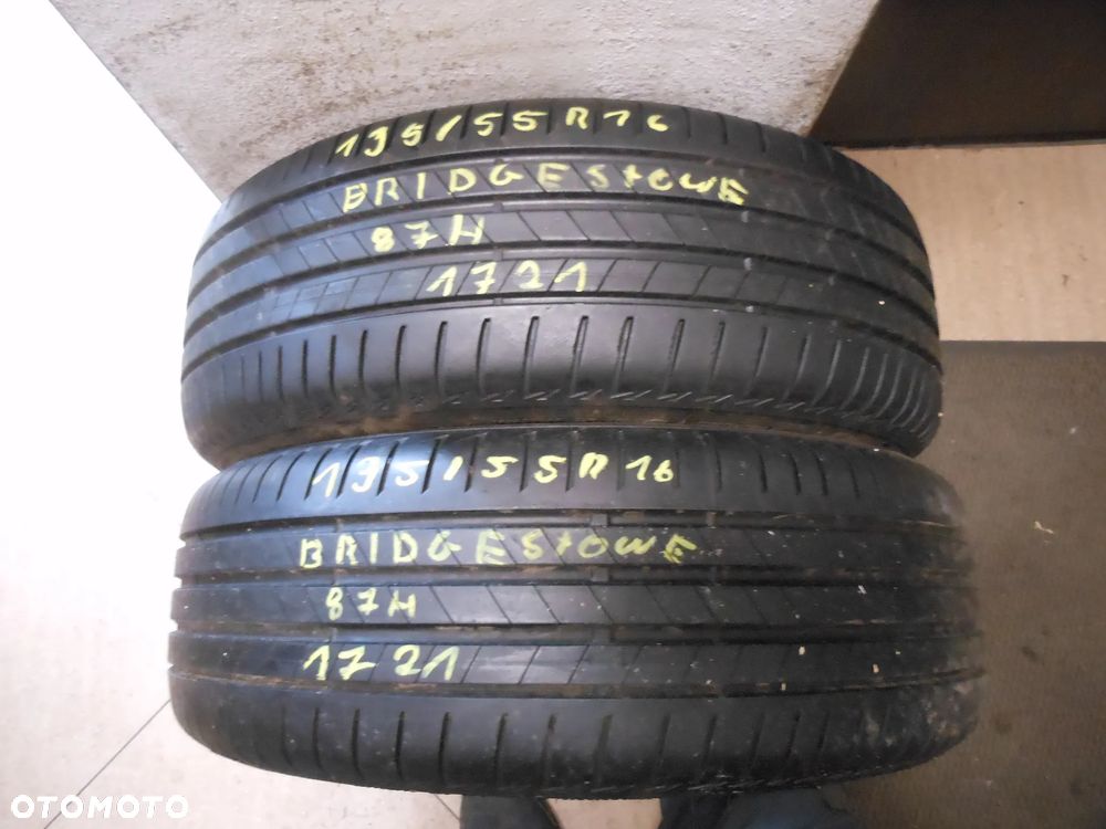 Opony 195/55r16 bridgestone turanza t005 7mm lato para - 1