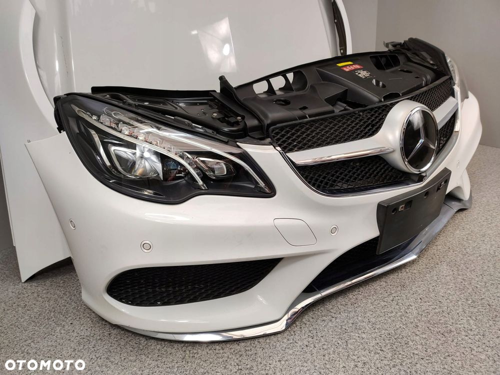 MERCEDES W207 LIFT AMG KOMPLETNY PRZÓD LAMPY ZDERZAK MASKA BŁOTNIKI - 2