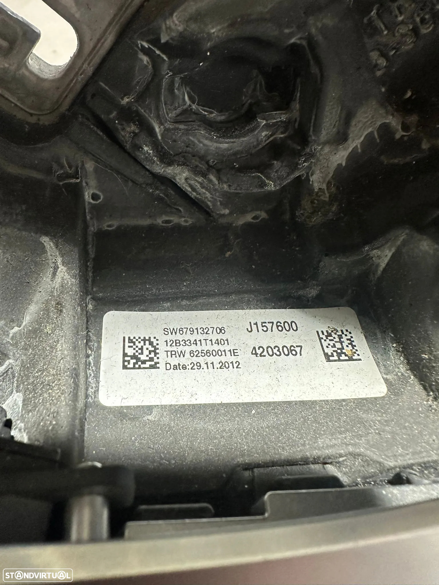 .Volante Airbag Multifunções Comandos Original BMW Serie 1 3 Pele Costura Bordado Vermelho 62560011E - 6
