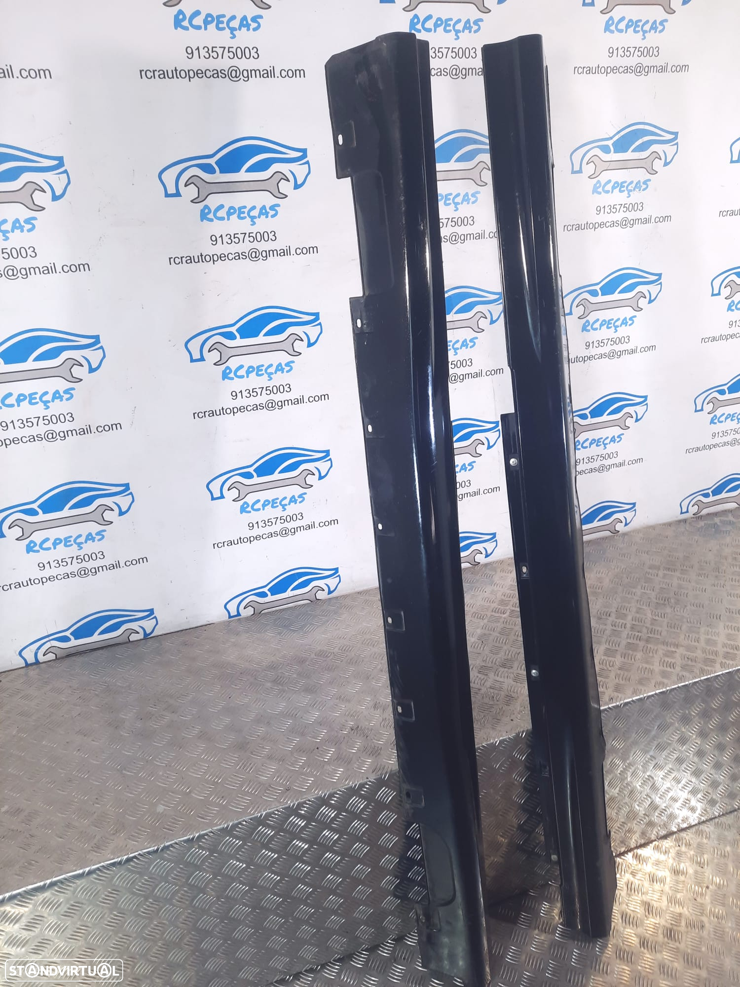 EMBALADEIRA EMBALADEIRAS ESQUERDA DIREITA SAAB 93 9.3 9-3 II 2 MK2 YS3F CABRIO 12840900LH 12840900 13588755 12840901 13588760 SAIA SAIAS LATERAL LATERAIS - 2